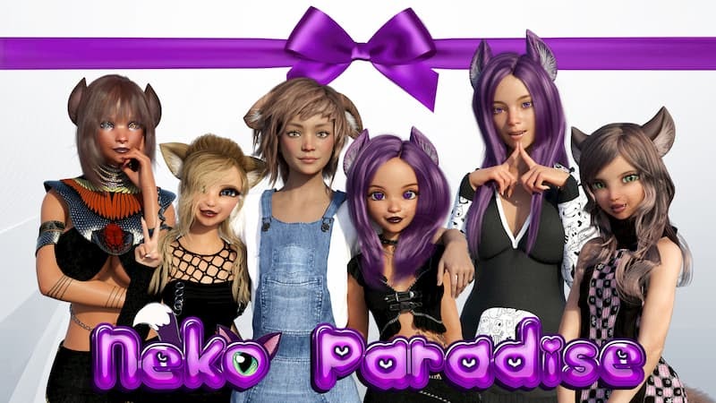 Lạc vào đảo hoang tìm cô vợ bốc lửa cùng Neko Paradise
